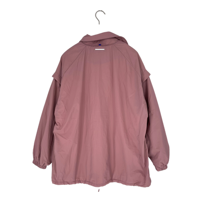 Embassy of Bricks and Logs lucca coach jacket, mauve | unisex S