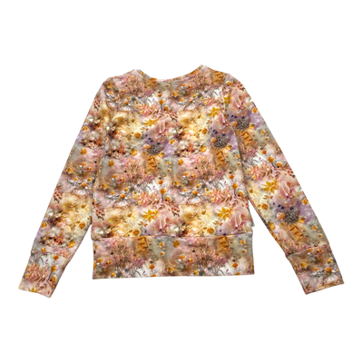 Gugguu sweatshirt, flower | 140cm
