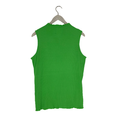 Kaiko rib top, lime green | woman 2XL