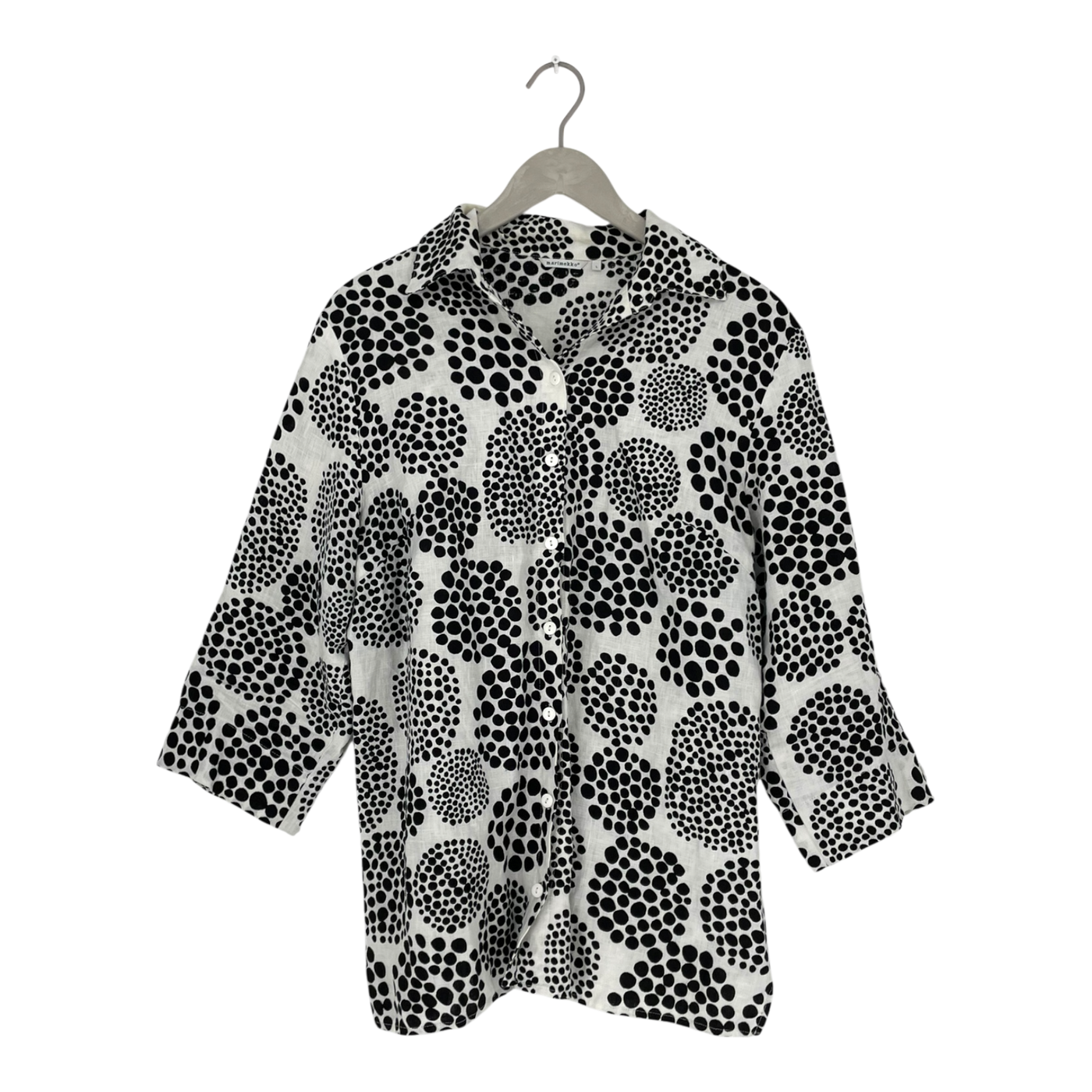 Marimekko linen tunic, pallero | woman L