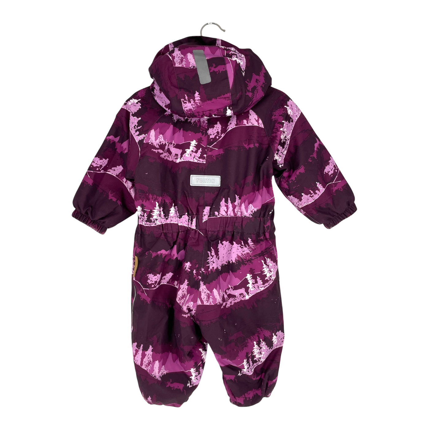 Reima puhuri winter overall, purple forest | 74cm