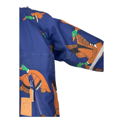 Mini Rodini kebnekaise winter overall, bird | 86cm