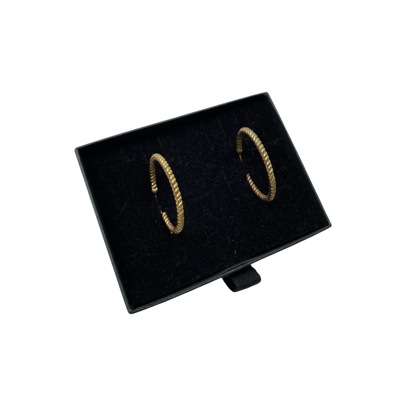 Uhana you're worthy hoop earrings, gold