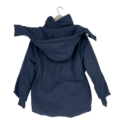 Embassy of Bricks and Logs norfolk parka, navy blue | unisex S