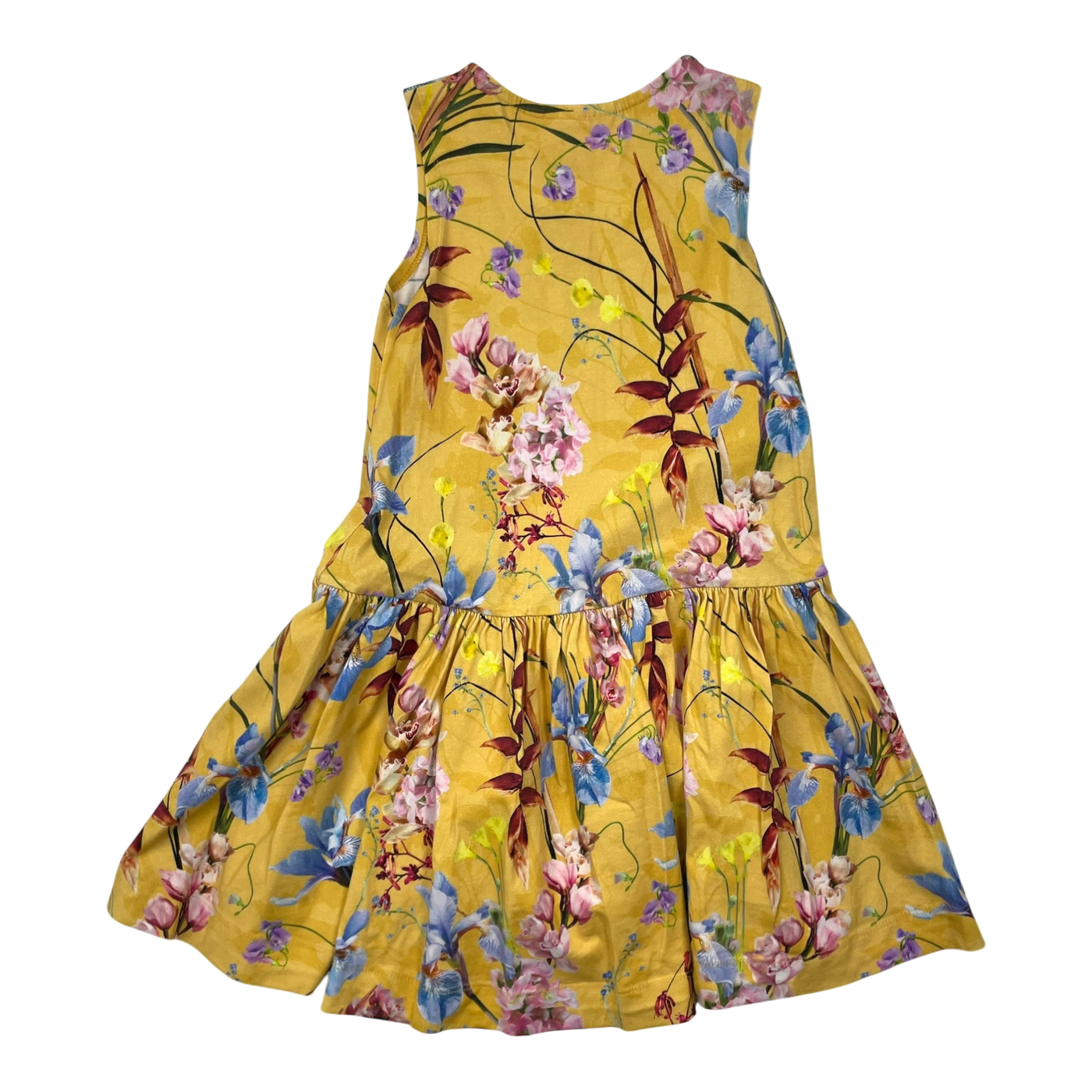 Molo sleeveless dress, flowers | 92/98cm
