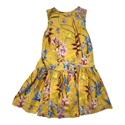 Molo sleeveless dress, flowers | 92/98cm