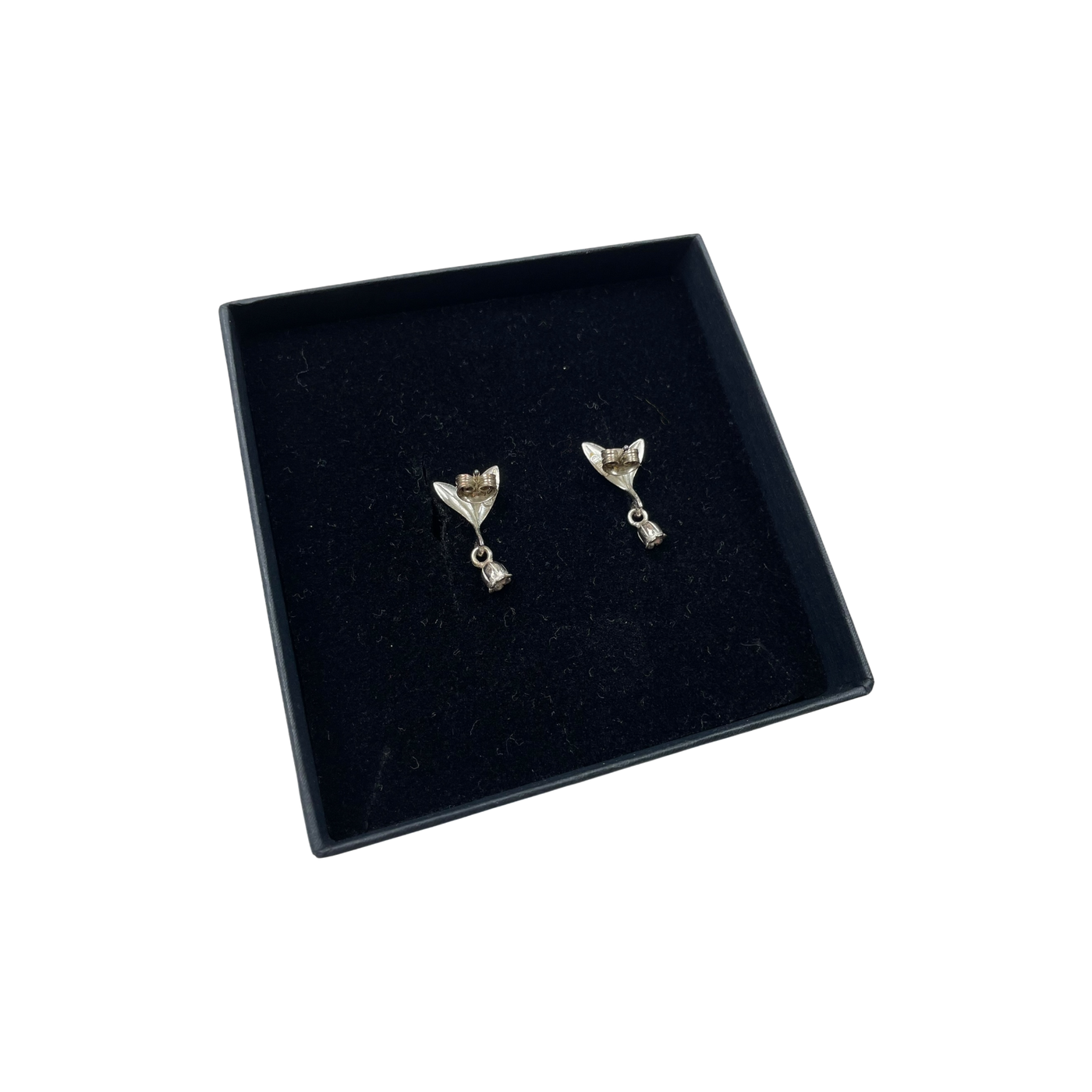 Kalevala Koru kielo earrings, silver