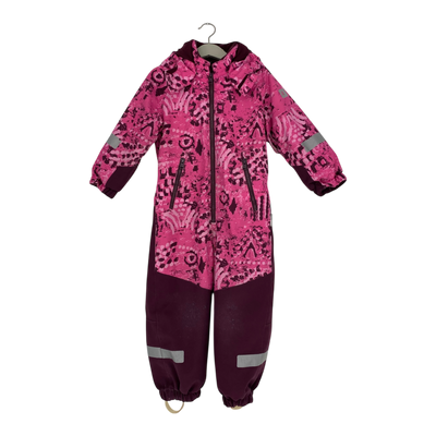 Reima kurikka winter overall, deep pink | 98cm