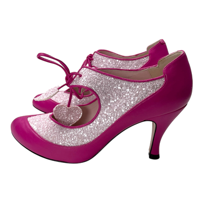 Minna Parikka asta shoes, pink/glitter | 39