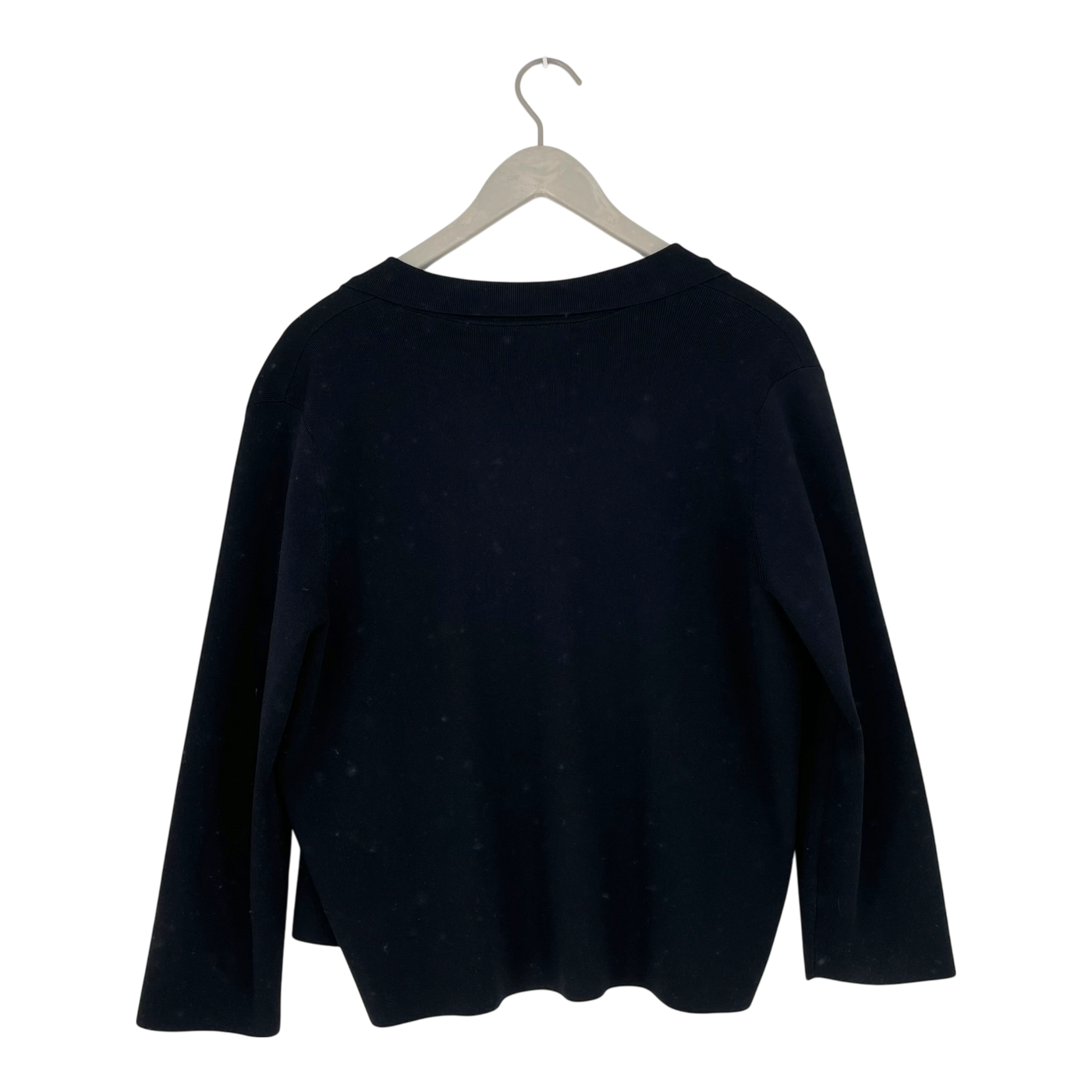 COS structured cardigan, black | woman L