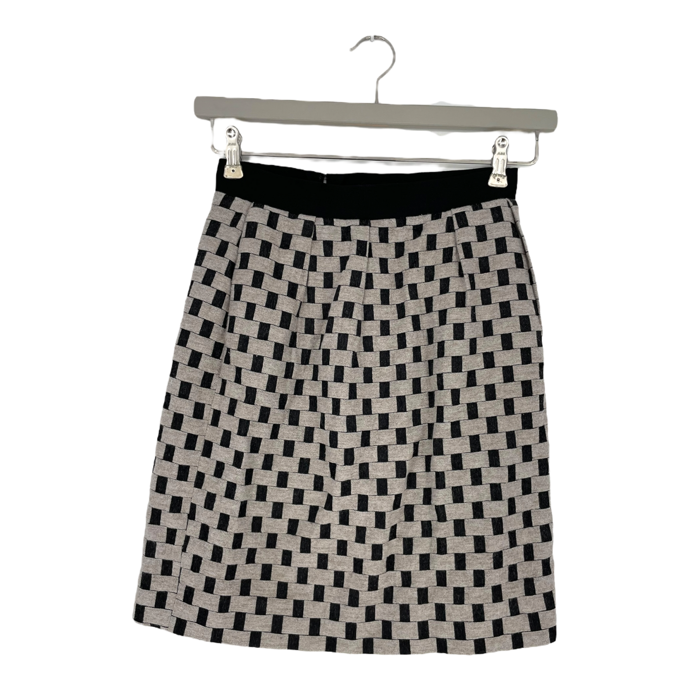 COS wool mix skirt, sand | woman S