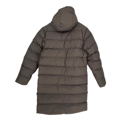 Embassy of Bricks and Logs Kensington puffer jacket, black olive | unisex L
