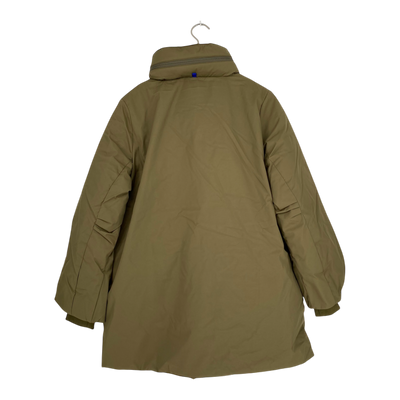 Embassy of Bricks and Logs lami short parka jacket, olive green | unisex S