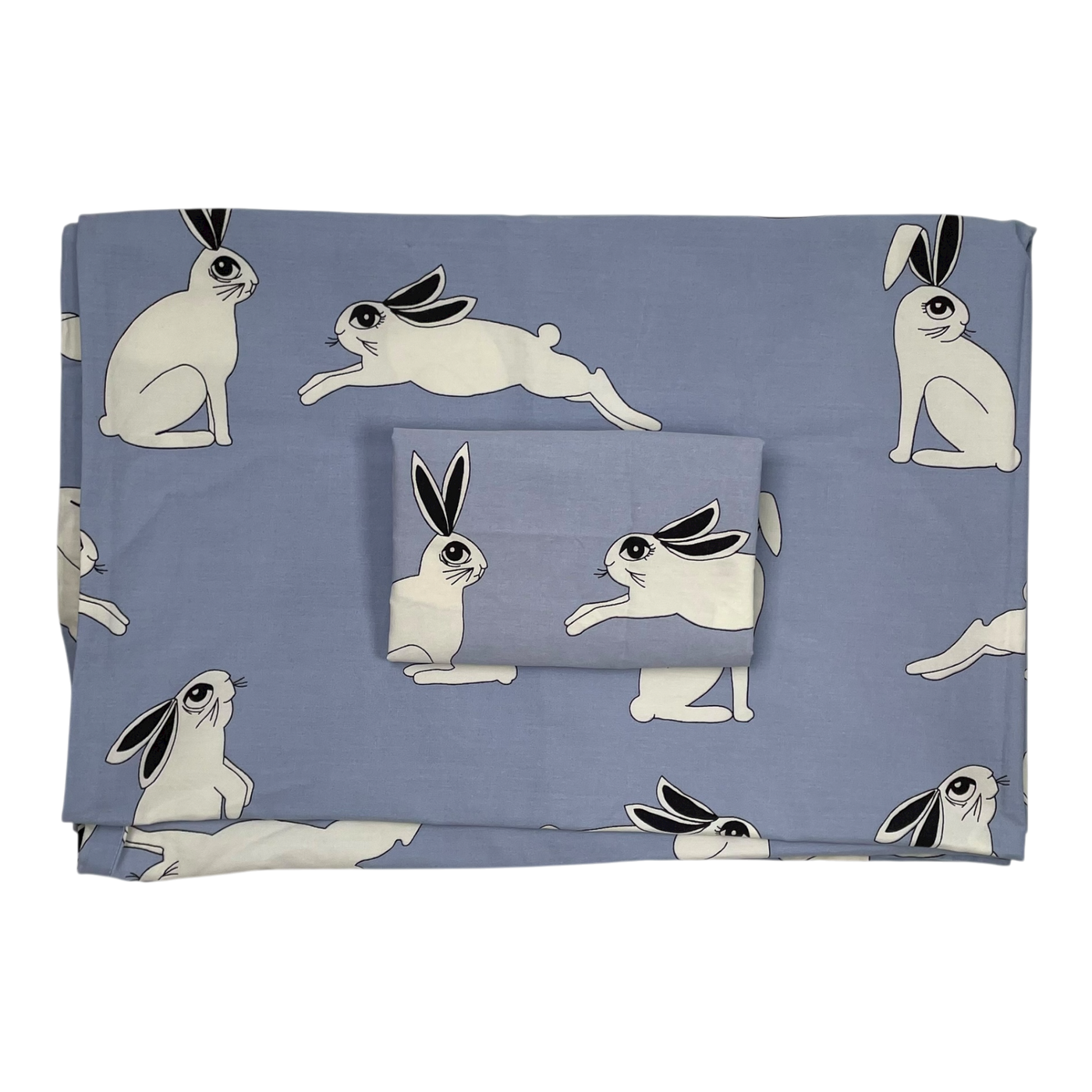 Mini Rodini baby bed set, bunny| 95x130cm