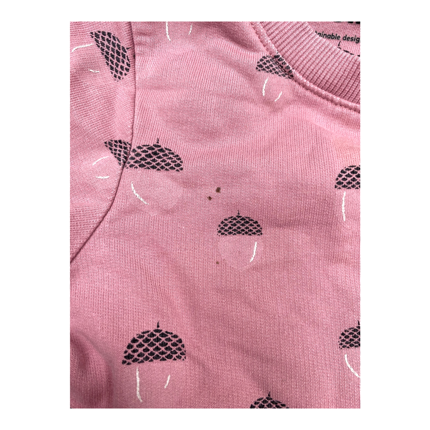 Reima sweat dress, salmon pink | 110/116cm
