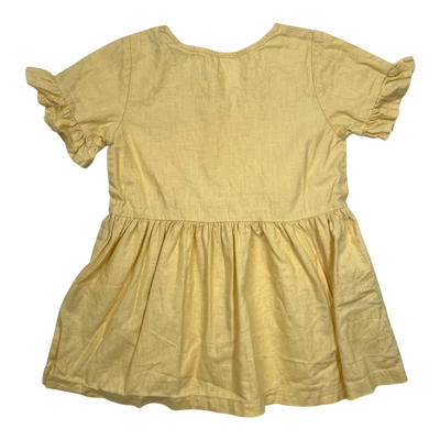 Reima woven dress, light yellow | 98/104cm