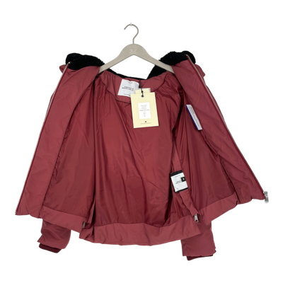 Embassy of Bricks and Logs leicester puffer jacket, rouge | woman S