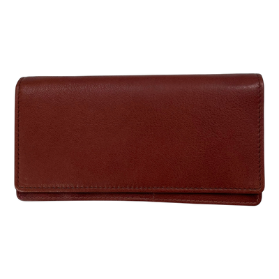 Holzrichter leather wallet, brown