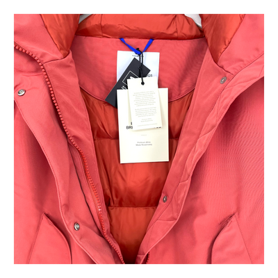 Embassy of Bricks and Logs riga parka jacket, brick red | unisex S