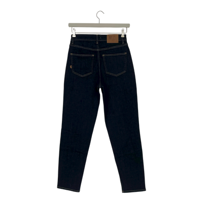 Mud Jeans mams high tapered jeans, dark denim blue | woman 27/34
