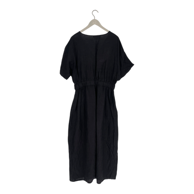 Bypias bohemiana linen dress, black | woman L