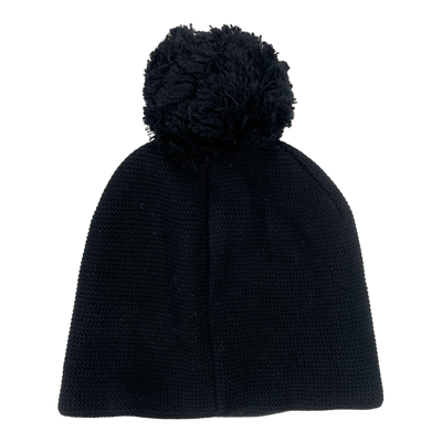 Metsola knit cotton beanie, black | adult onesize