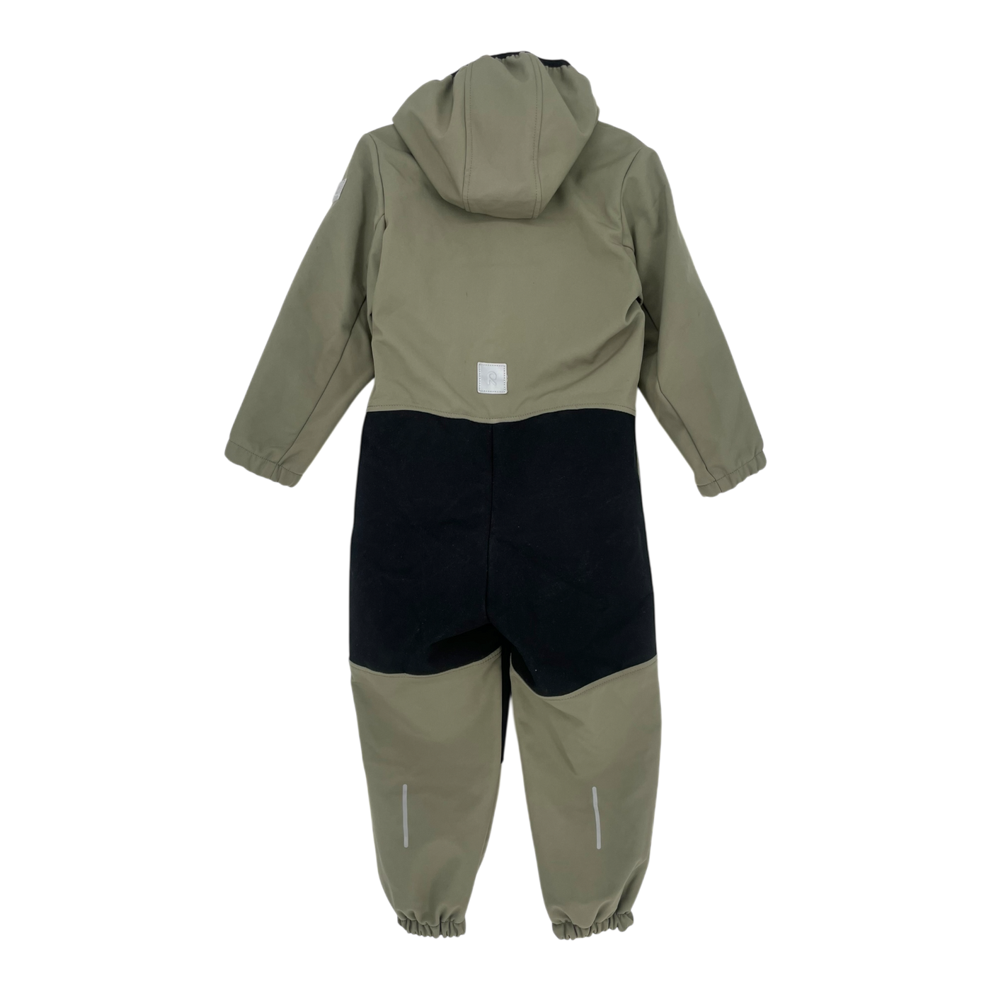 Reima nurmes softshell overall, moss green/black | 104cm