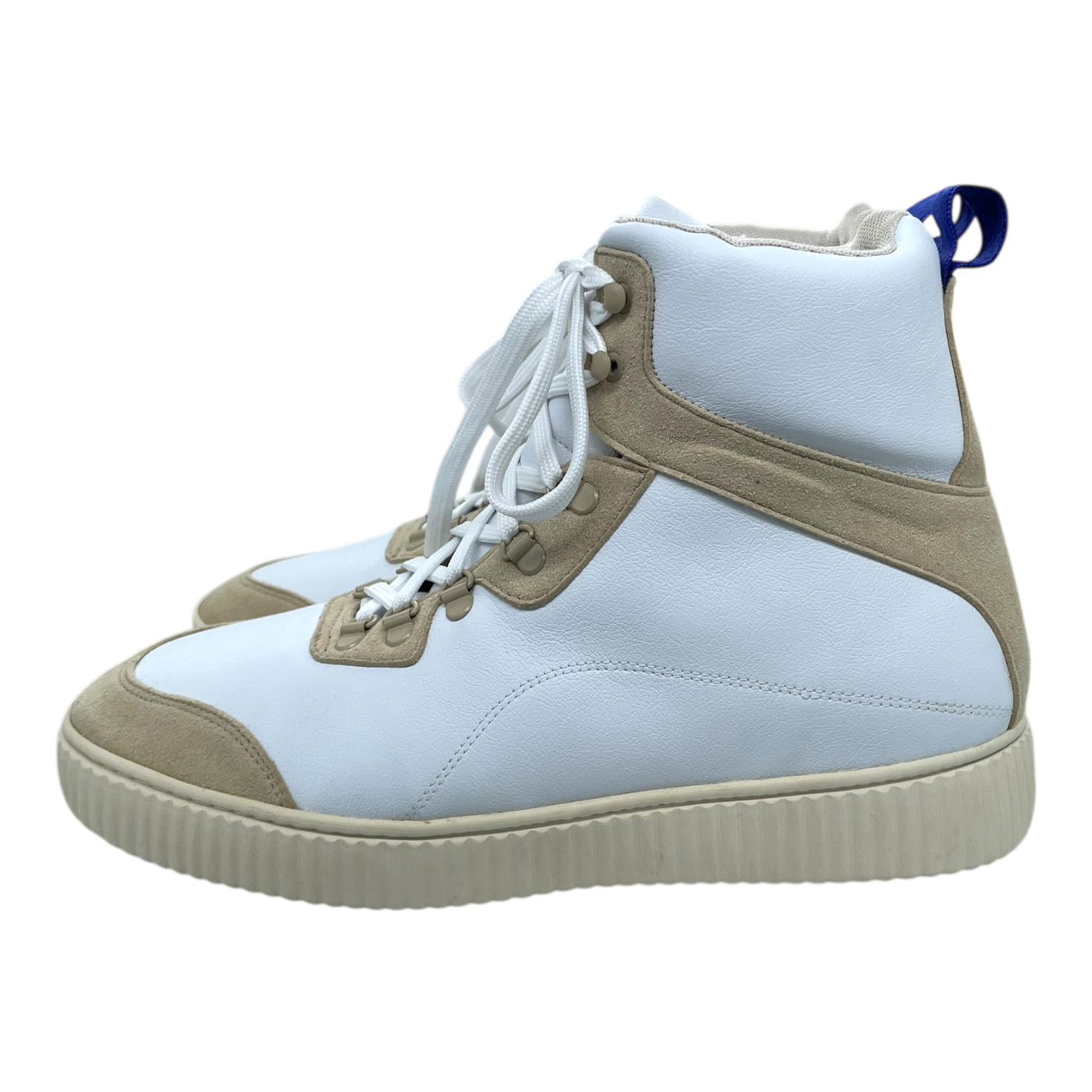 Embassy of Bricks and Logs leicester hiker solid boot, white/sand | 43