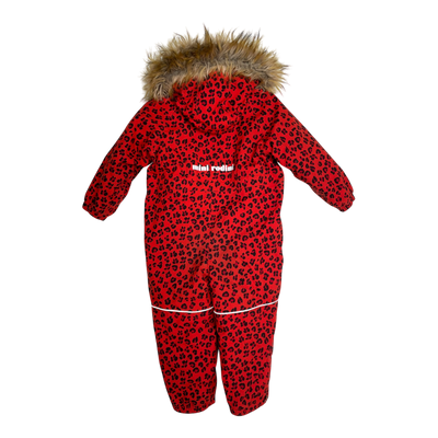 Mini Rodini winter overall, leopard | 92cm