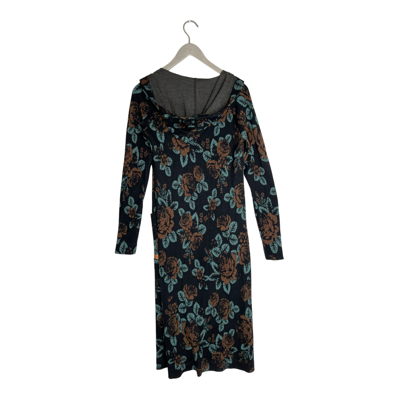 Ommellinen merino long cardigan, flower | woman M