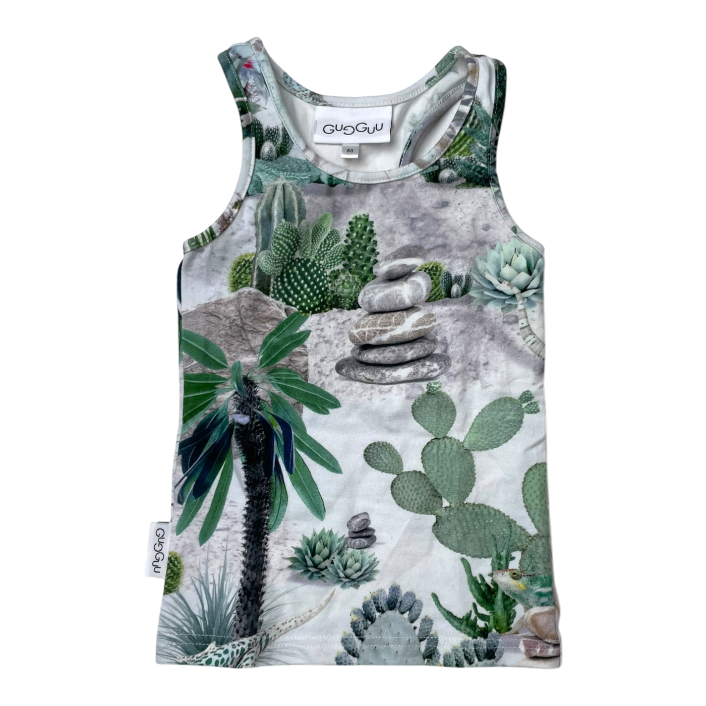 Gugguu tank top, jungle | 80cm