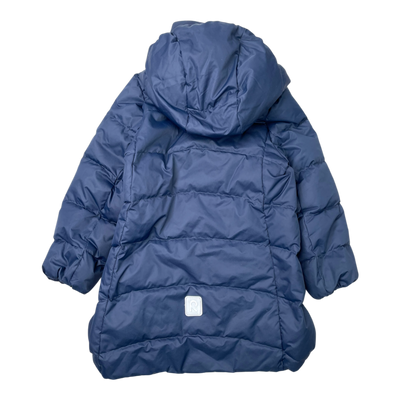 Reima ahde down winter jacket, navy | 122cm