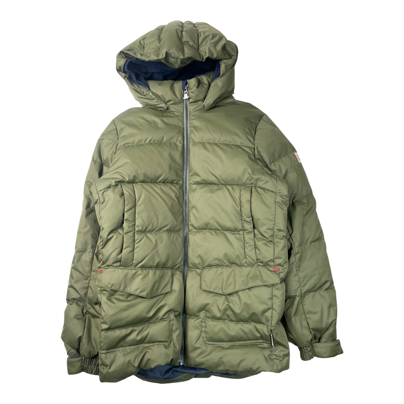 Reima latu down winter jacket, forest green | 164cm