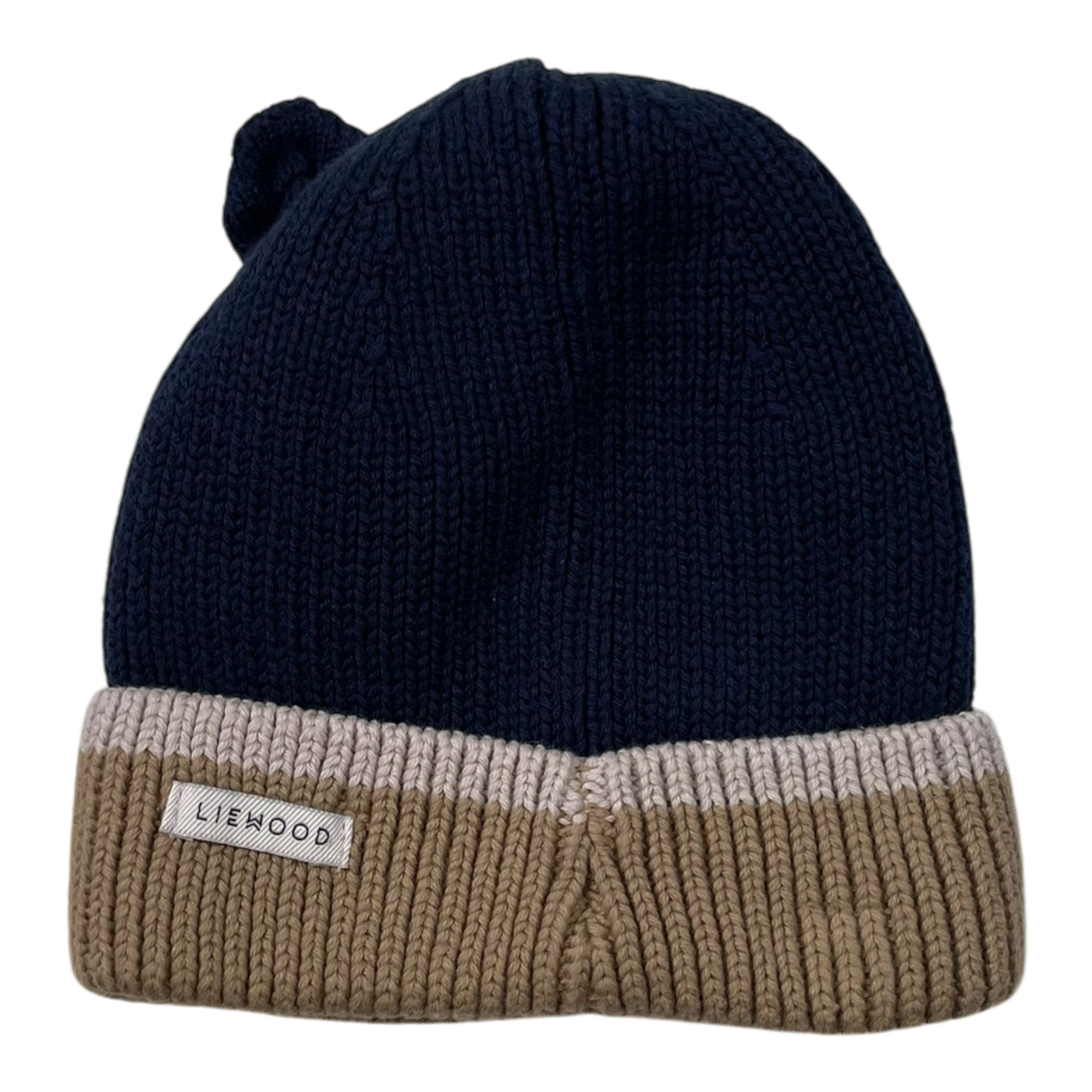 Liewood knitted hat, midnight blue | 9-12m