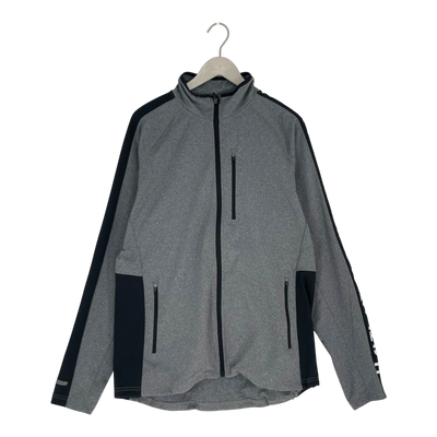 Halti hoodie, grey/black | men XL