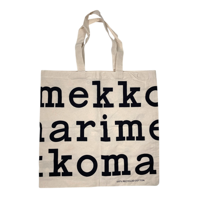 Marimekko logo bag, black | onesize