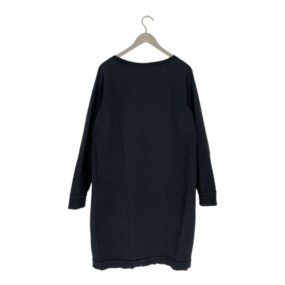 Ommellinen sweat tunic, black | woman M/L