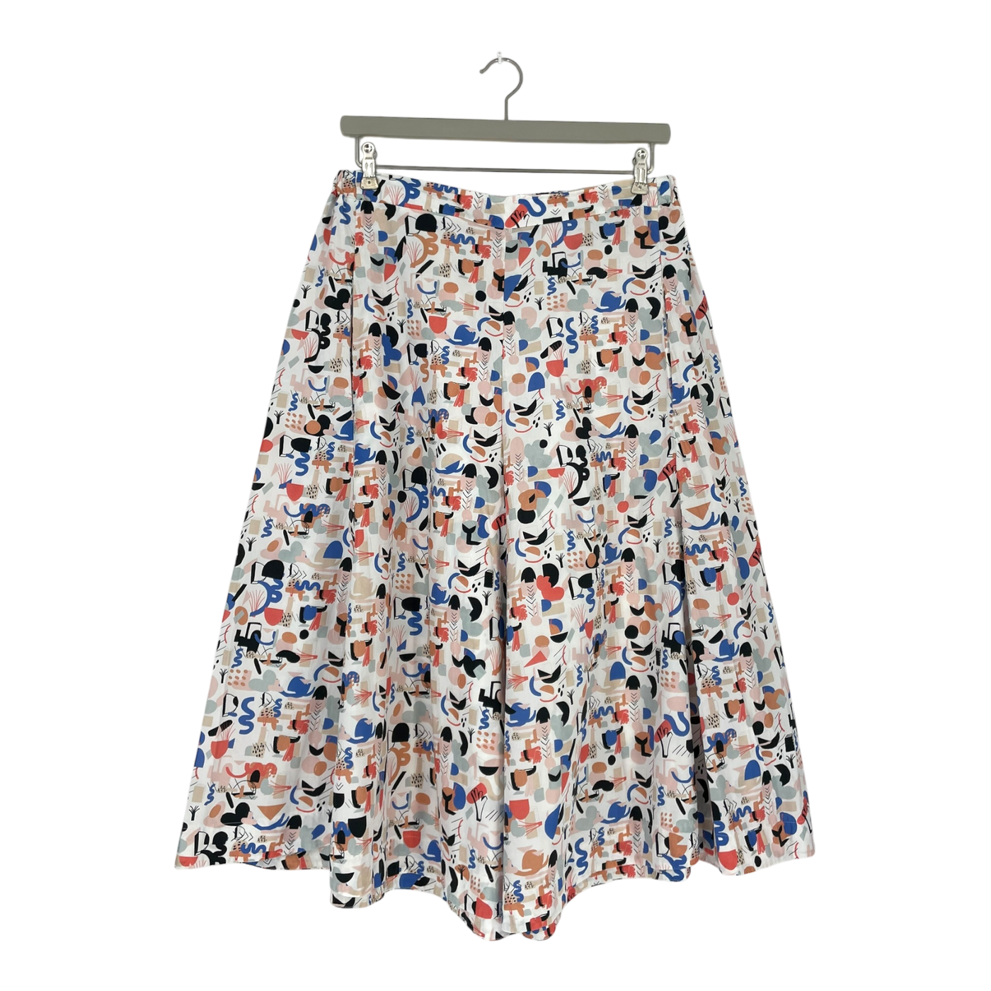 Papu midi circle culottes, abstract | woman XL