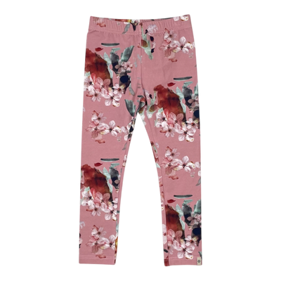 Kaiko leggings, pink blossom | 98/104cm