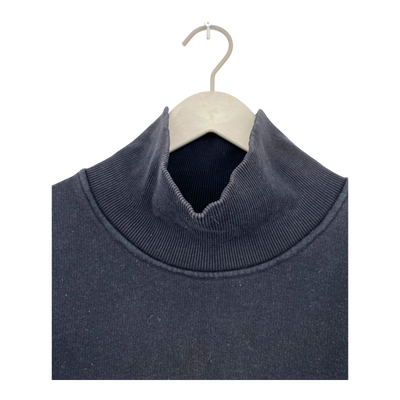 Makia turtle neck sweatshirt, black | woman M