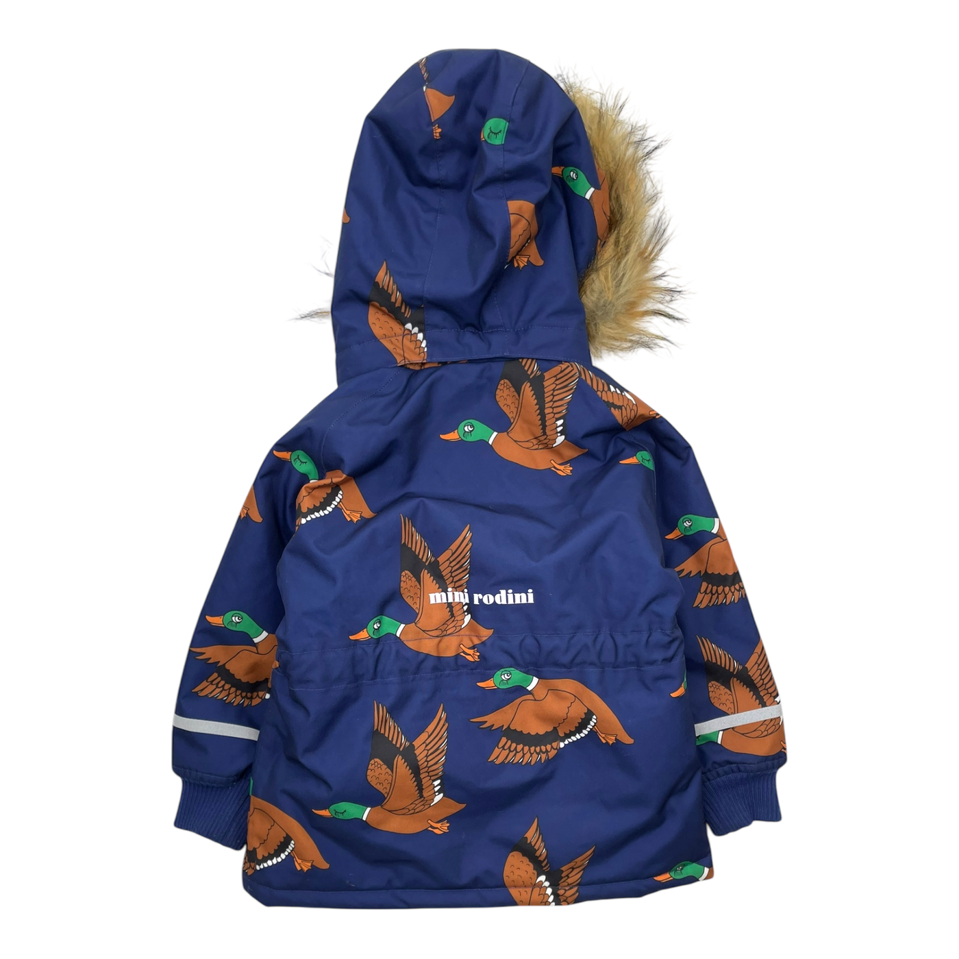 Mini Rodini K2 winter parka, birds | 92/98cm
