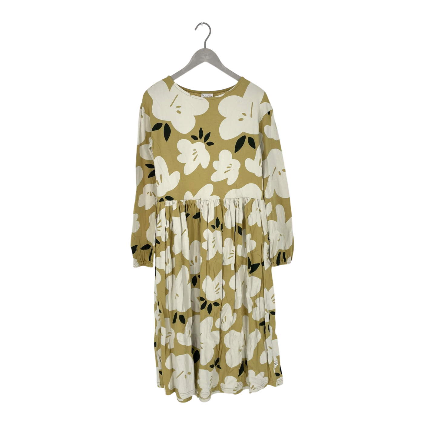 Mainio woven dress, flower | woman XS