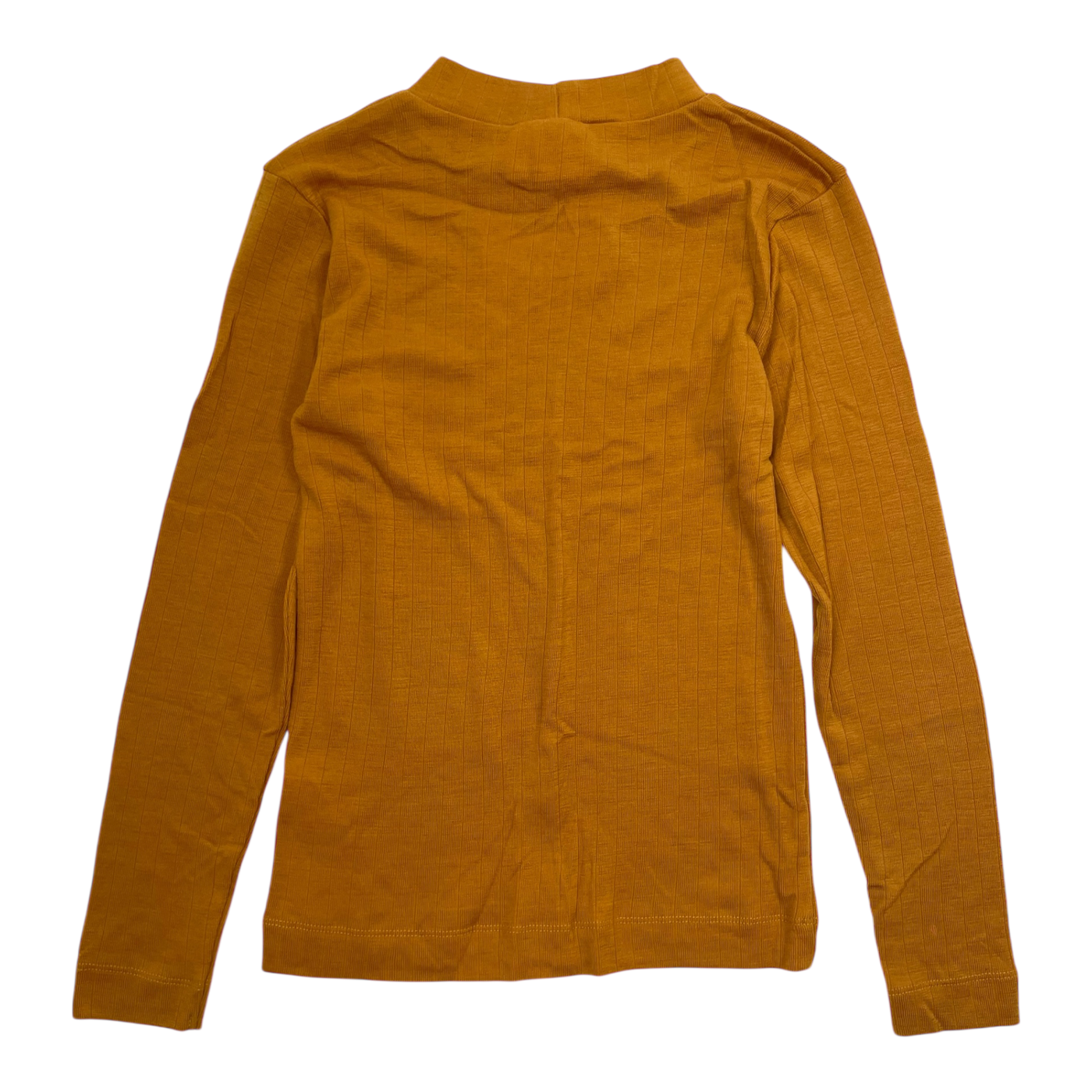 Mainio merino wool shirt, golden yellow | 122/128cm