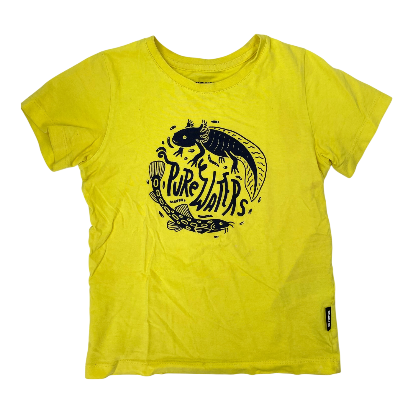 Reima ajatus t-shirt, yellow | 116cm