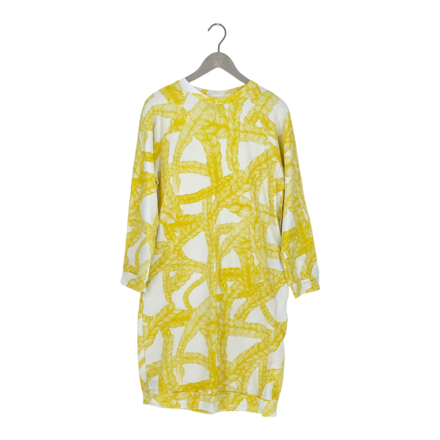 Vimma sweat dress, yellow letti | woman onesize