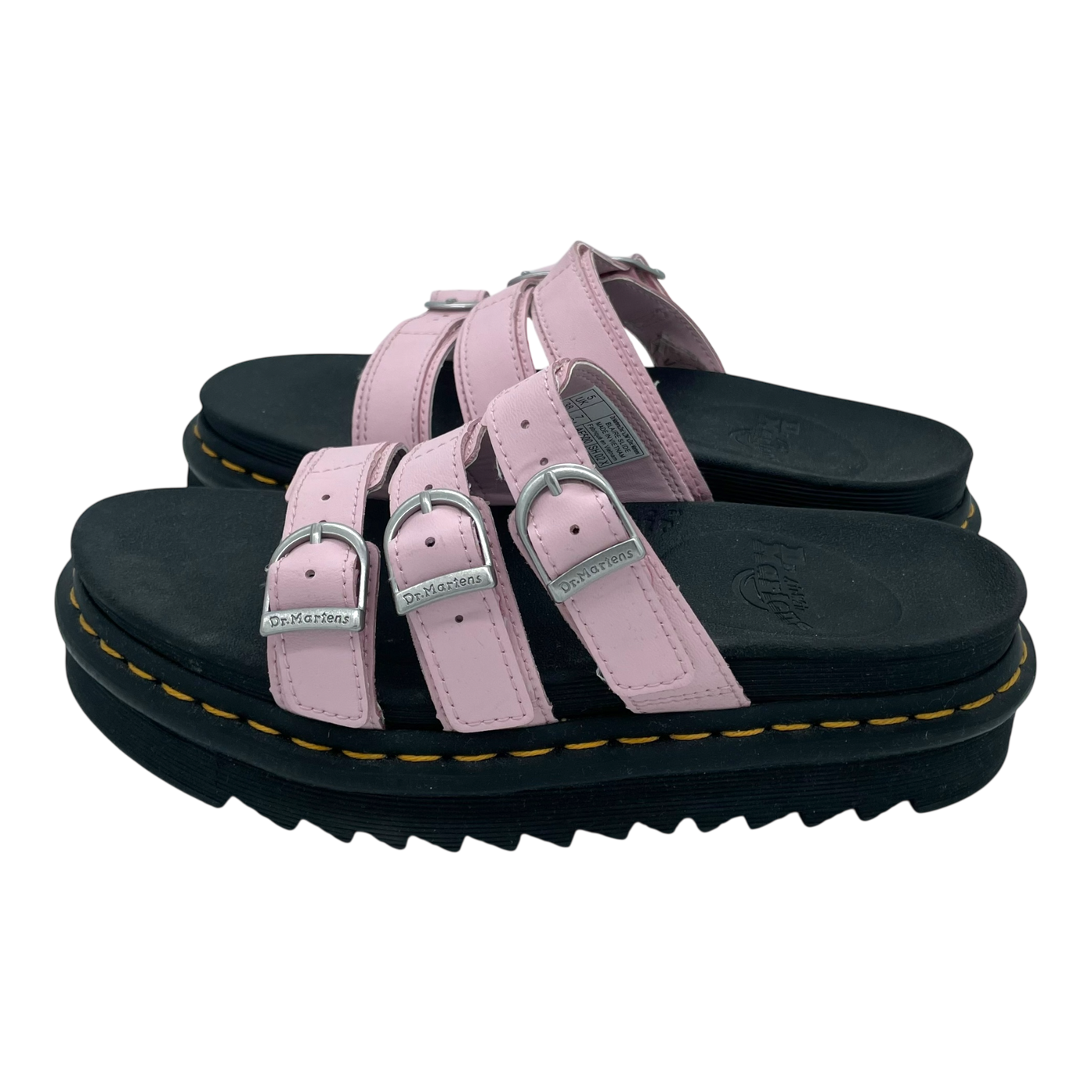 Dr. Martens blaire slide sandals, chalk pink | 38