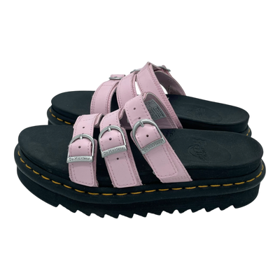 Dr. Martens blaire slide sandals, chalk pink | 38