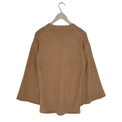 By Malene Birger leon knitted sweater, tan | woman S