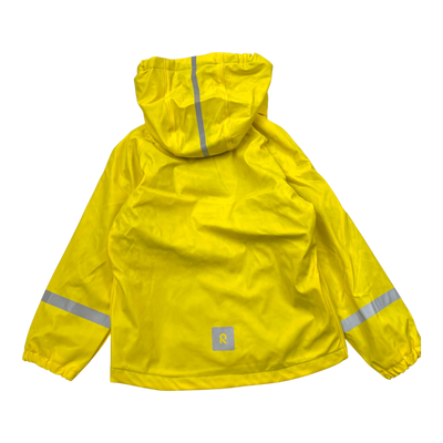 Reima jokela rain jacket, yellow | 116cm