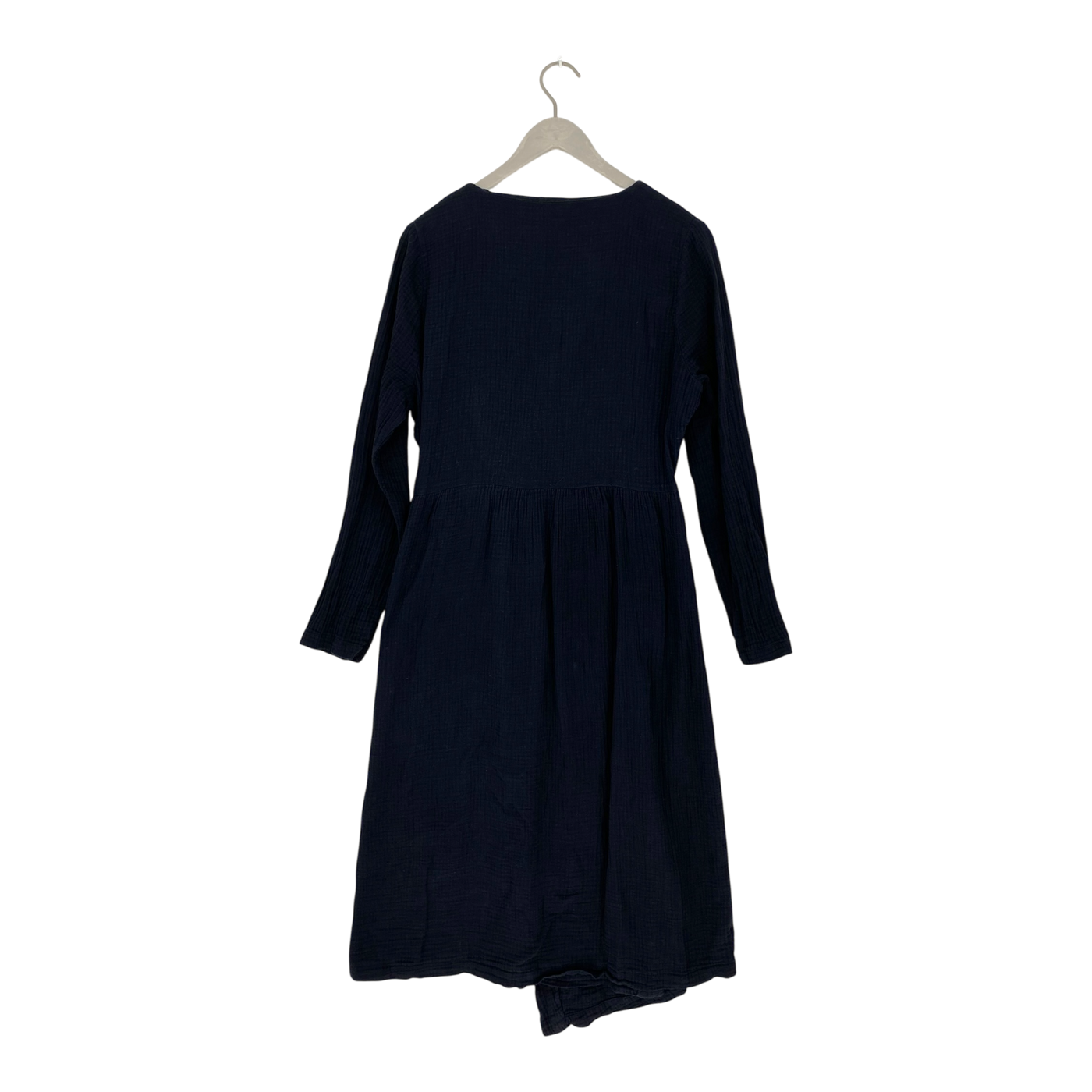 Kaiko muslin wrap dress, black | woman M